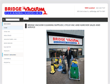 Tablet Screenshot of bridgevacuum.com